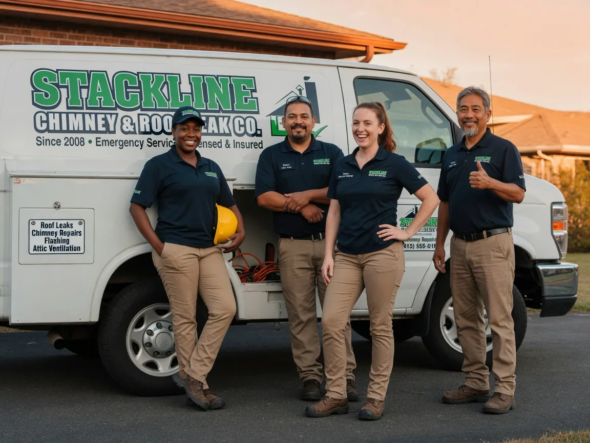 Chimney flashing repair company in Fritch, TX